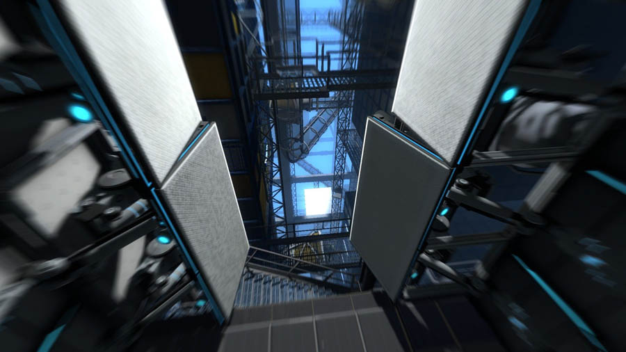 a picture of the game Portal 2