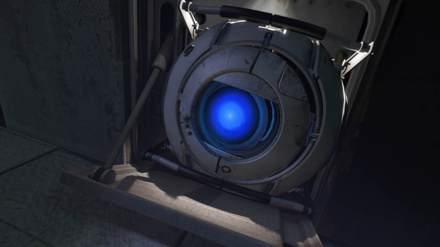 a picture of the game Portal 2