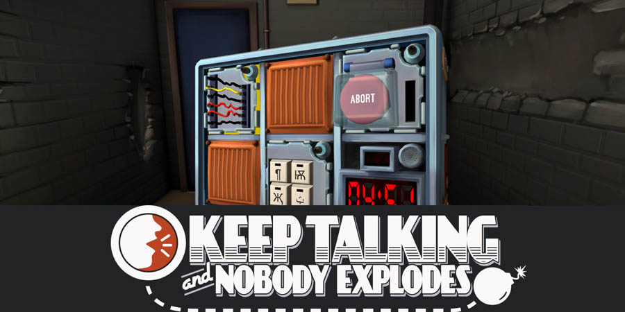 a picture of the game Keep Talking and Nobody Explodes