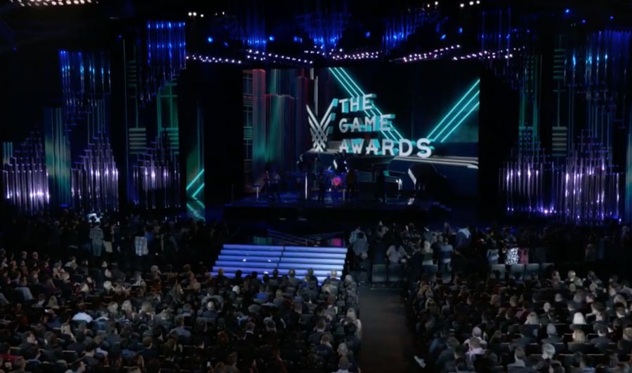 a hall full of people in The Game Awards 2024.