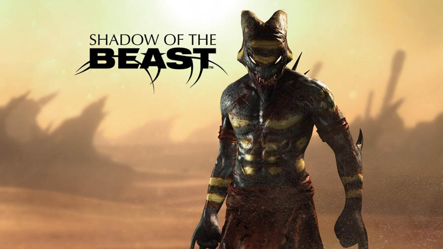 An official wallpaper of Shadow of the Beast.