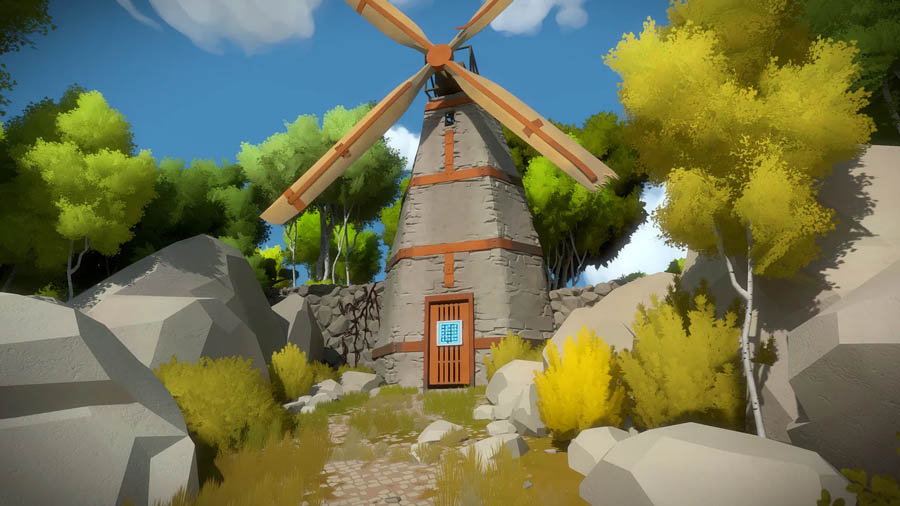 An official picture of The Witness.