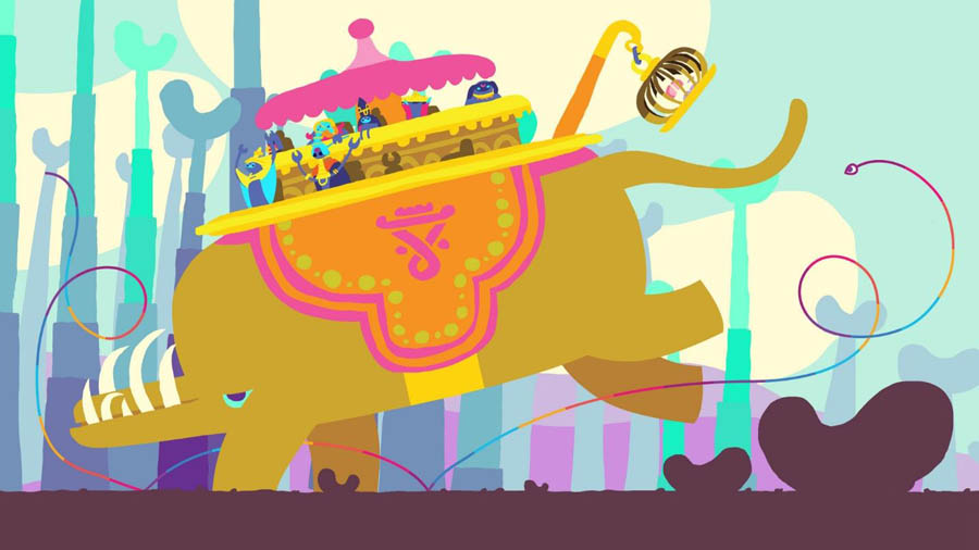 An official picture of Hohokum.