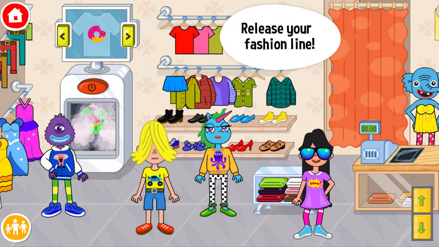 A picture of Pepi Super Stores, one of the best Video Games for 5 Year Olds.