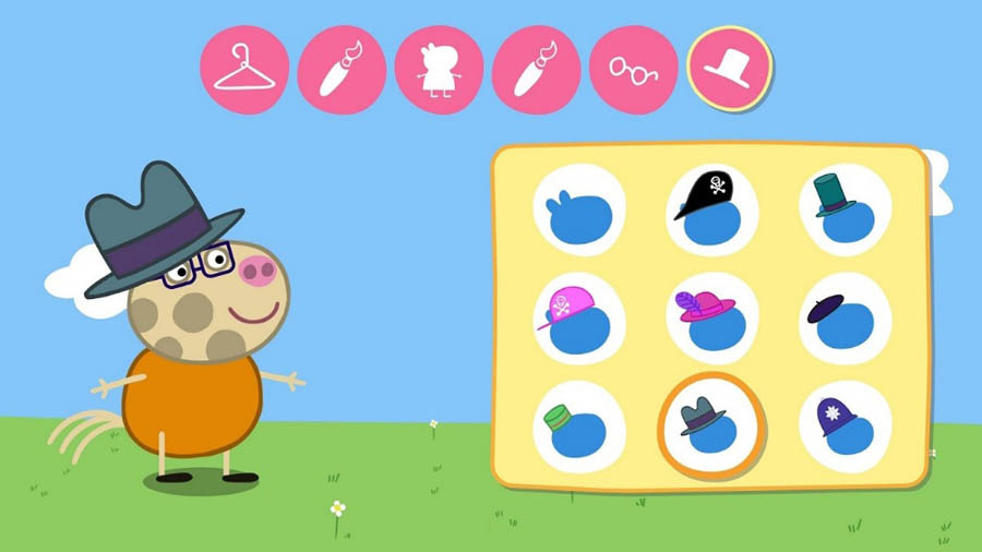 A wallpaper of My Friend Peppa Pig.