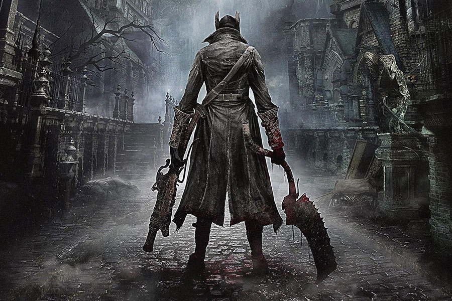 The official wallpaper of Bloodborne.