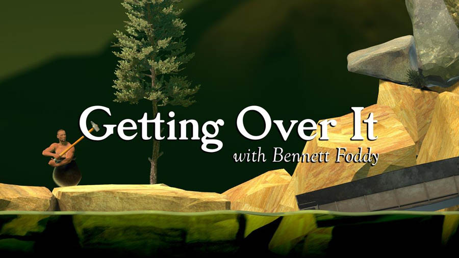 A main picture of Getting Over It With Bennett Foddy.