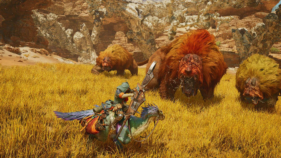 a picture from Monster Hunter Wilds.